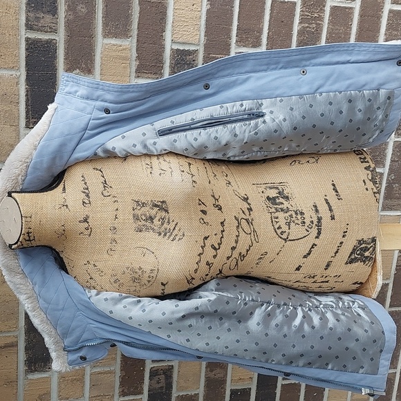 Gorgeous Metropolis Faux Fur Mock Neck Cuffed  Warm Jacket - very Good condition - Picture 8 of 13